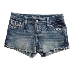 Ariya Jeans Womens Cut Off Demin Shorts Size 7/8